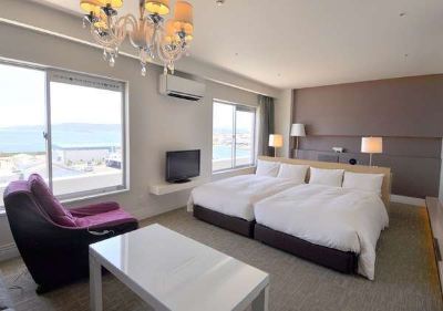 ハリウッドツイン、バス付き、オーシャンビュー クレイトンベイホテルの写真