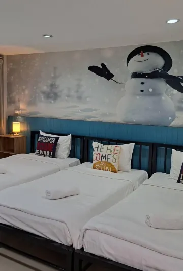 ห้องดีลักซ์ สำหรับสามท่าน