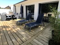Le Verdon/Mer - Villa for 6 with Pool, 700 m Fro the Beach Các khách sạn gần Gare SNCF Le Verdon sur Mer