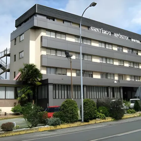 Hotel Santiago Apóstol Отели рядом с достопримечательностью «Холм Монте-до-Госо»