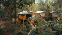 HAU Eco Lodges Citumang Pangandaran Hotel dekat Muara Bojong Salawe