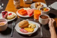 Hotel Laghetto Pedras Altas - petit déjeuner