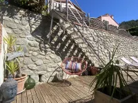 Character house at the foot of the canigou