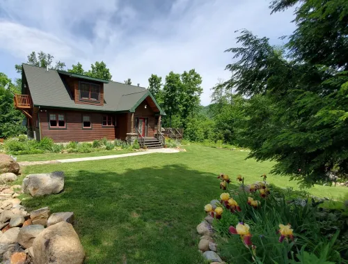 Shelving Rock Lodge on 54 acres in Adirondack Park