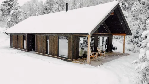 Modern Mountain Cabin - Sauna - 5 Bedrooms - Sleeps for 10 - Homestays
