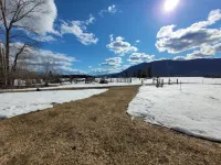 bunkhouse near farm animals