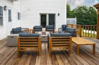 Winter Escape Near Skiing—Fireplace & Game Room Hotels in Meredith