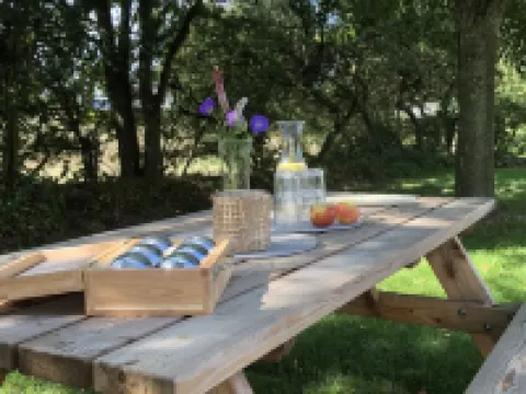 Ferienwohnung mit Weitläufigen, Parkähnlichen Garten, Pavillon und Bouleplatz Hotels in Bosau