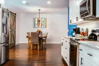 The Blue Door Bentonville is an ideal Bike In/Bike Out location, close to dwtwn.