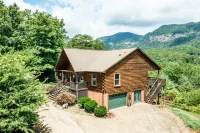 Spacious Large Cabin Lake Lure & Chimney Rock Hot Tub, Game Room, Sleeps 10