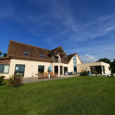 Villa with indoor pool in the heart of the Bocage Normand Hotels in 