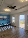 Stunning Oceanfront Beach House near Holly Beach w/balcony & awesome beach decor