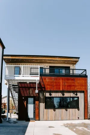 Modern Shipping Container Guest House w/ City Views