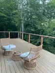 Brand new Aframe btw Okemo and Killington with a dock on Lake Rescue