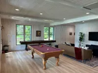 Gorgeous Lakefront Home with Mountain Sunset Views & Hot Tub!