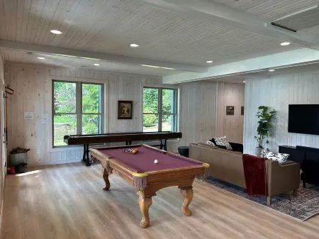 Gorgeous Lakefront Home with Mountain Sunset Views & Hot Tub!