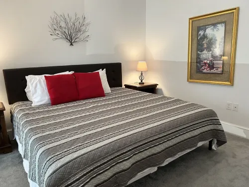 F4, Downtown, POOL, 2 king beds, 2 full bathrooms, free onsite parking!