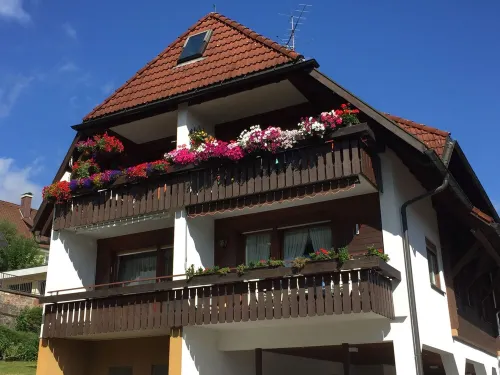 Lenzkirch - very cozy apartment - south-facing balcony - centrally in a quiet side street - Wi-Fi