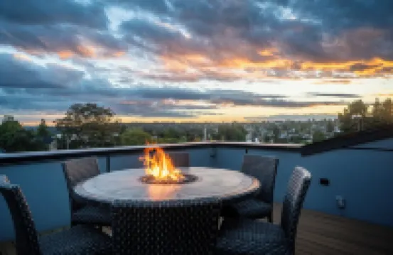 5-BDR w/ Rooftop Views, Covered Deck & Spacious Backyard–Prime Central Location!