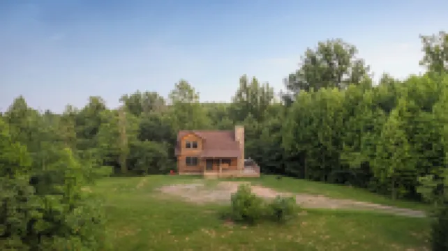 Shenandoah Mountain Majesty Log Cabin on 15 Acres - Hot Tub-1GB Fiber Internet