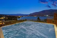 Lake Chelan Luxury Villa w/ Views•Private Beach•Marina•Pool•Spa•Sauna-Sleeps 24