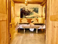 GARDEN GROUND IN CHALET WITH WIFI CLASS 3 STARS