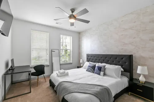 Modern Amenities and Sparkling Pool Access - Elegant Retreat
