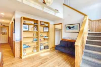 Waterfront home on a sound canal with shallow dock & sunset views - 2 dogs OK