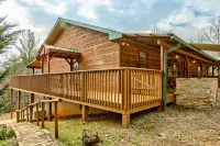 Huge mountain cabin with deck, fireplaces, hot tub,  WiFi, and view - dogs OK