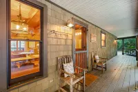 Tranquil Riverfront Escape with Cozy Fireplace - Rustic Mountain Haven