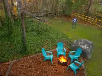Tranquil Backyard Escape with Fire Pit - Charming Retreat Hotels near The Arboretum Shopping Center