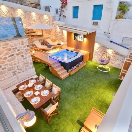 Villasonboard Rock Villa 3 Bed, 3 Bath, Jacuzzi, Seaside Ermioni