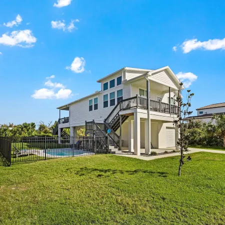 Casa Blanca 3 2 New Beach Home With Heated Pool