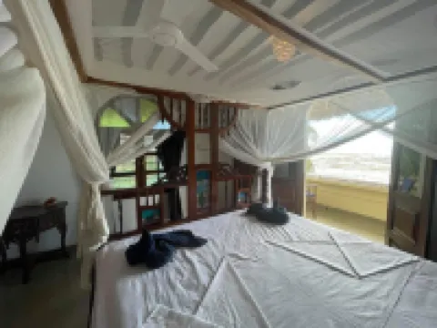 Seafront private villa at Jambiani Beach, Zanzibar