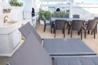 Industrial apartment directly on the beach of San Mauro Mare