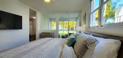 Lovely Beachfront 3BR Ground Fl Apt at Las Picuas