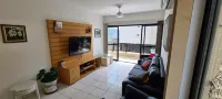 Apto Amplo, Confortável , 1 min Praia, Late Checkout Hotell i Centro