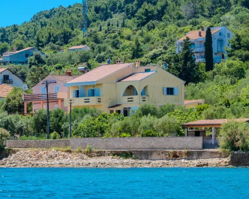 Apartment by the Sea and with Beautiful View, 2 Bedrooms, 4 Persons Hotels in Kali