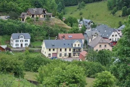 Logis Hôtel Restaurant la Tête des Faux Отели в г. Пленфэн