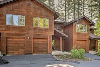 Deck with Forest Views Incline Village Townhome