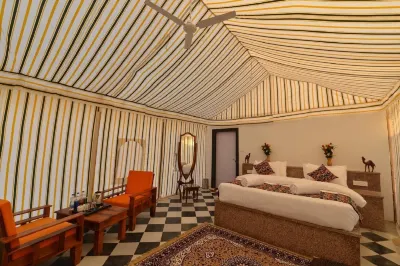 Desert Overnight Camp Hotels near Alexa Luxury Desert Camp Jaisalmer