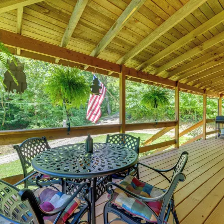 Private, Secluded Cabin on 30 Acres in Cosby!