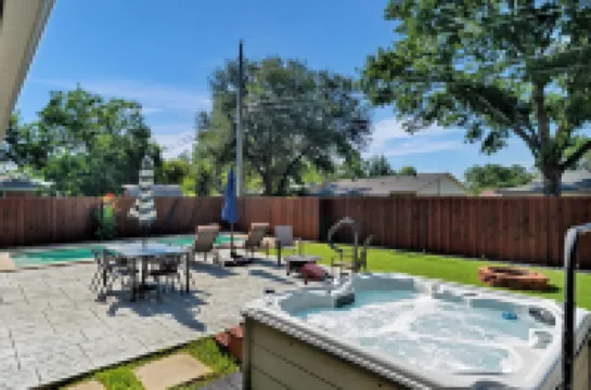 Modern Retreat with Pool, Hot Tub & Game Room