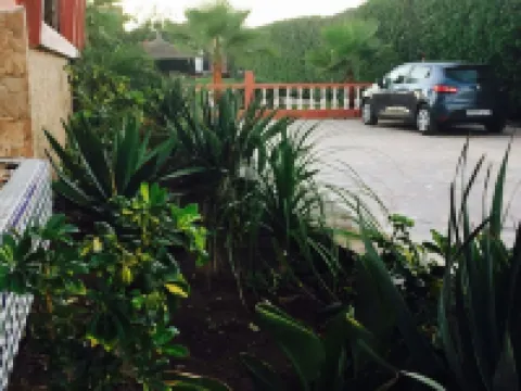 villa with pool by the sea