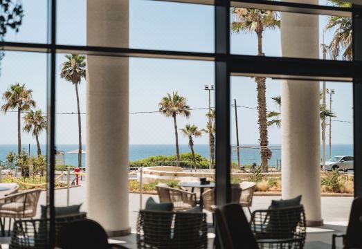 이스라엘 해변 풍경