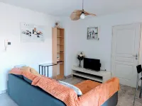 F2 garage,terrace,wifi,near town hall/train station/richter