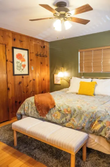 The Bunkhouse 1960's Camp Vibe + Timeless Wet Bar