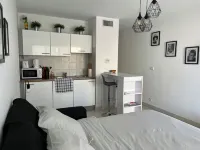 Fully equipped studio in the center of Cannes with swimming pool, large terrace and air conditioning Hotels in Prado - Republique