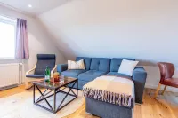 Sandpiper on the Wadden Sea in the German-Danish meadows, pet friendly!