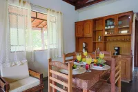 | White cabin | Fireplace, fireplace, tranquility, ideal for families and friends